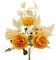 Artificial Fall Flowers Bouquets for Decoration Fake Peony Silk Flowers for Autumn Home